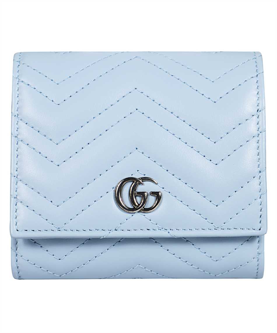 Gucci 598629 DTD1P GG MARMONT Wallet Blue