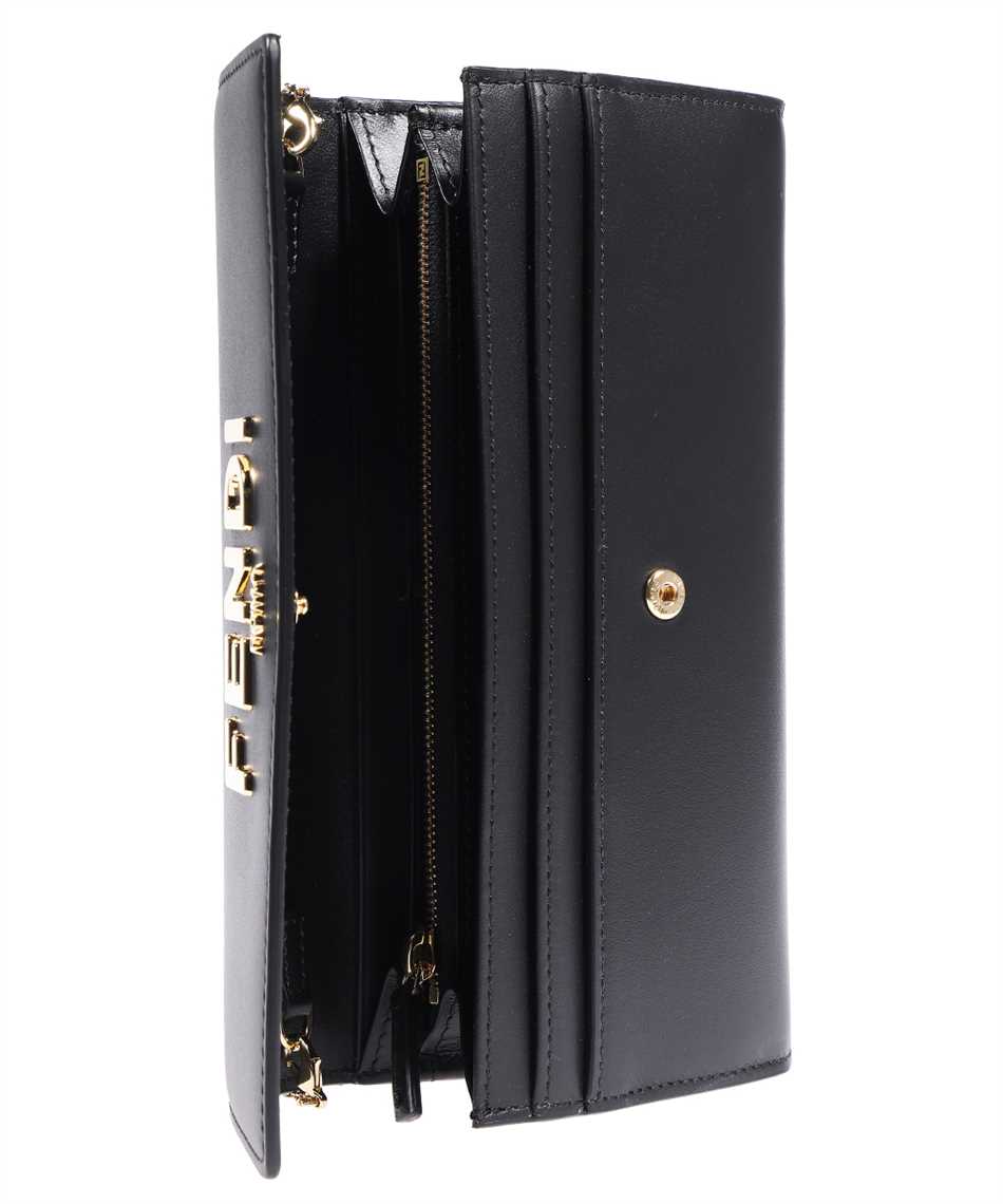 Fendi 8M0477 AKK2 CHAIN CONTINENT Wallet 3