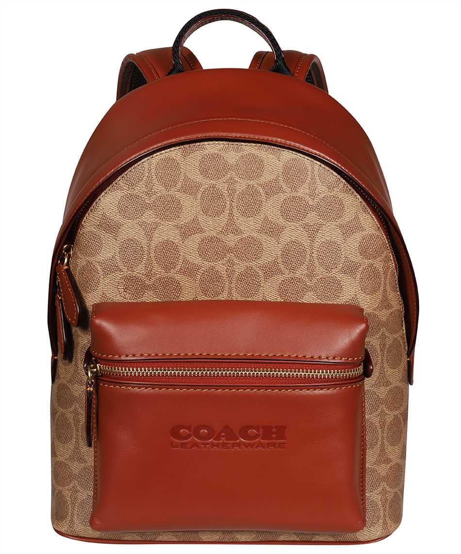 Coach Day Tote - Tan Rust Signature Canvas