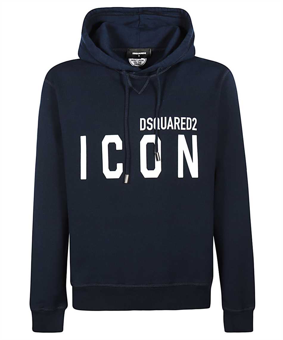 dsquared hoodie blue