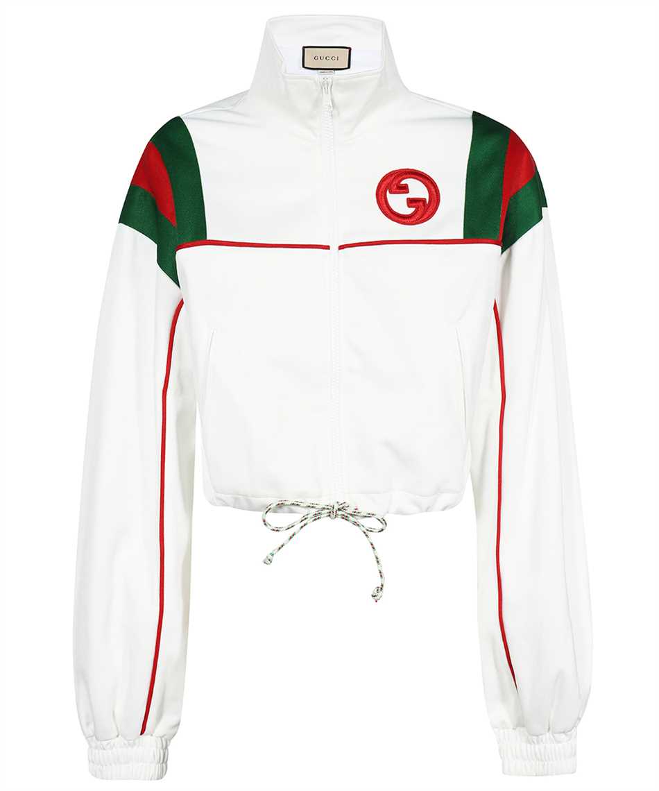 Gucci 738929 XJFJE ZIP JACK TECHNICAL JERSEY Giacca 1