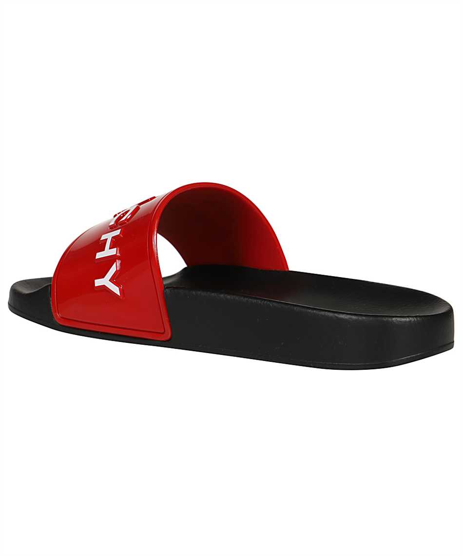 Buy Givenchy Logo Slide Sandal - Red At 60% Off | Editorialist