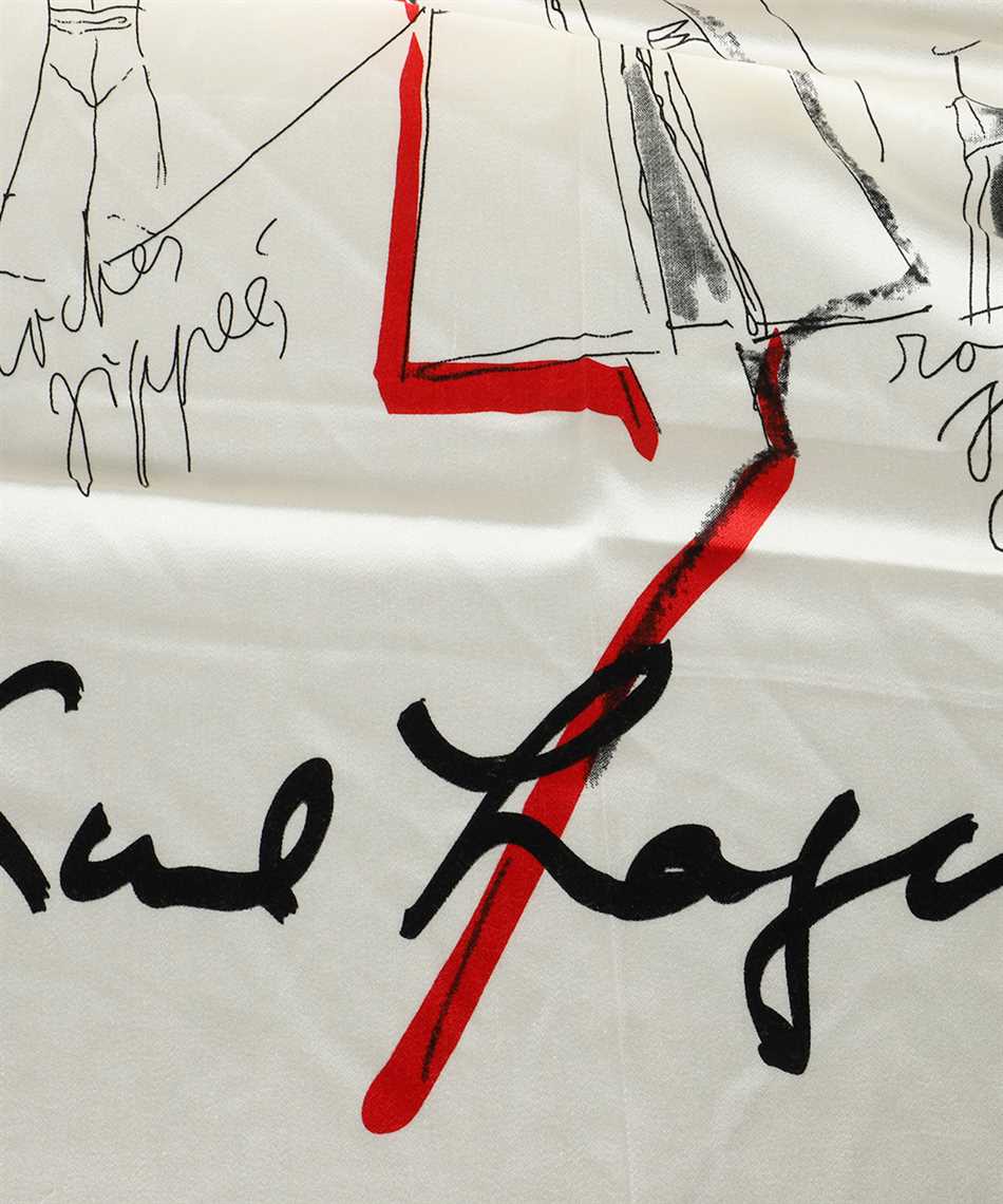 Karl Lagerfeld 235W3311 KARL ARCHIVE Scarf 3