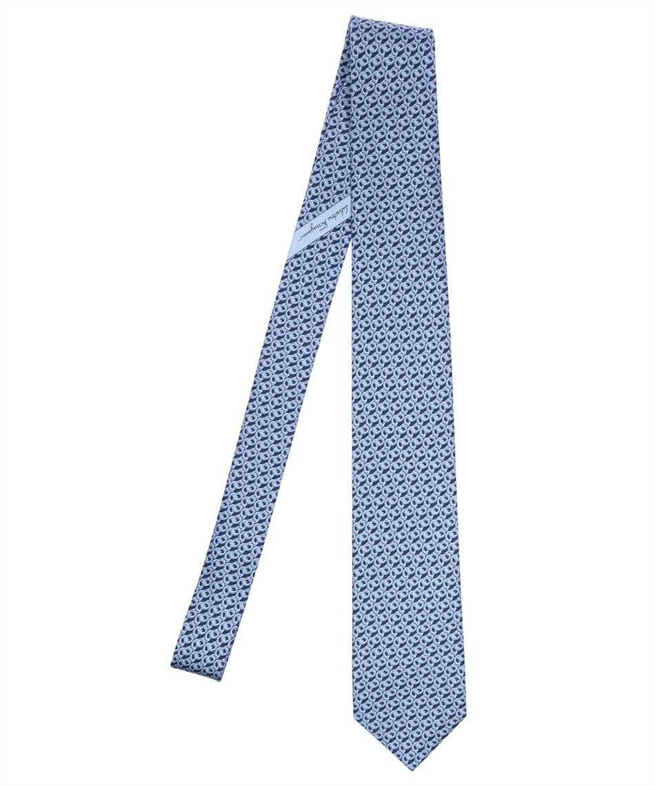 Salvatore Ferragamo 350727 PRISCO PRINT SILK Krawatte 1