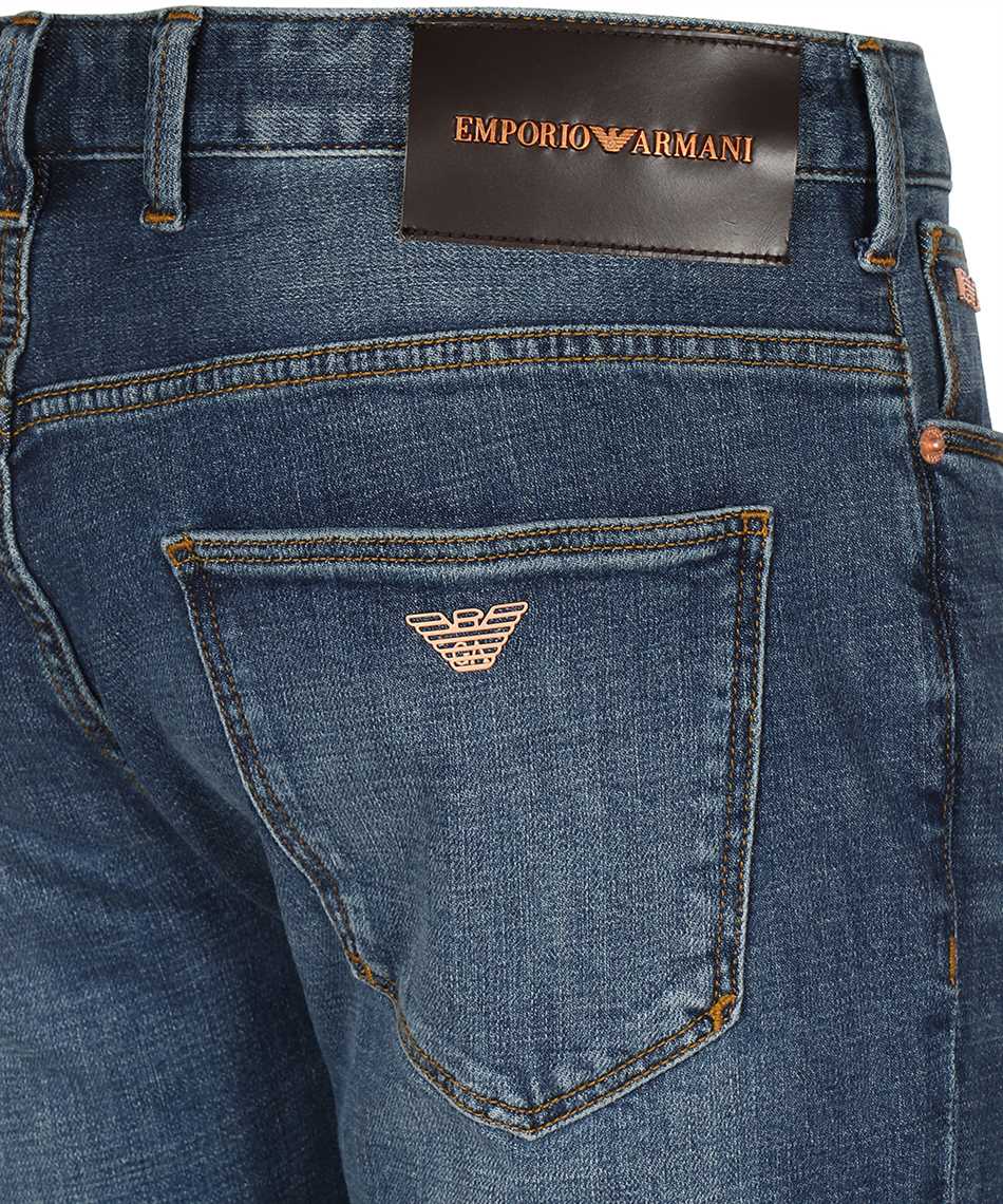 Emporio Armani 3K1J06 1DJFZ J06 SLIM-FIT Jeans Blue