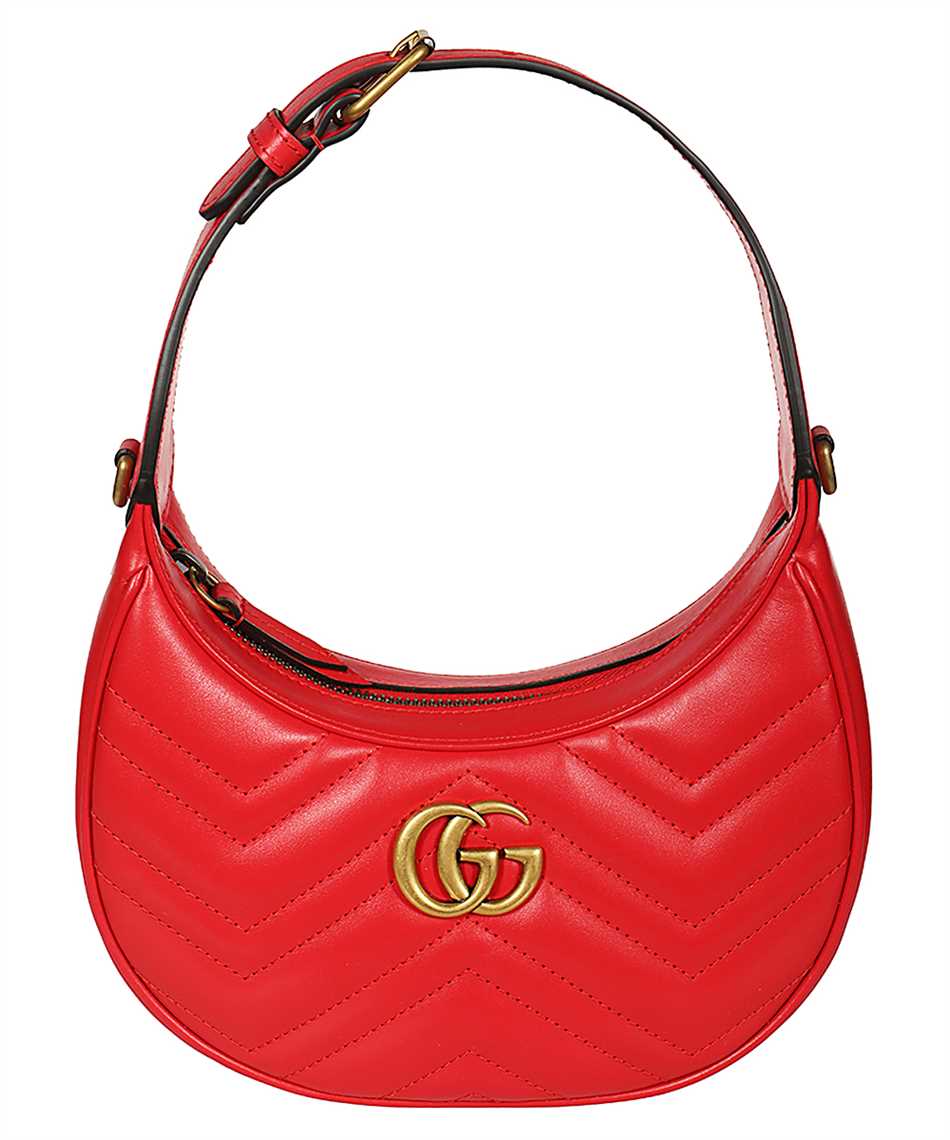 GG Marmont half-moon-shaped mini bag