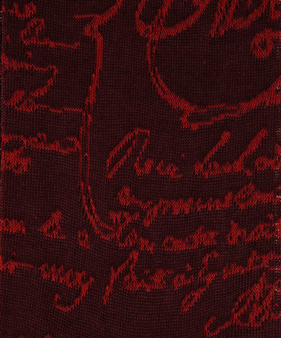 BERLUTI K0038 020 SCRITTO Socks 2