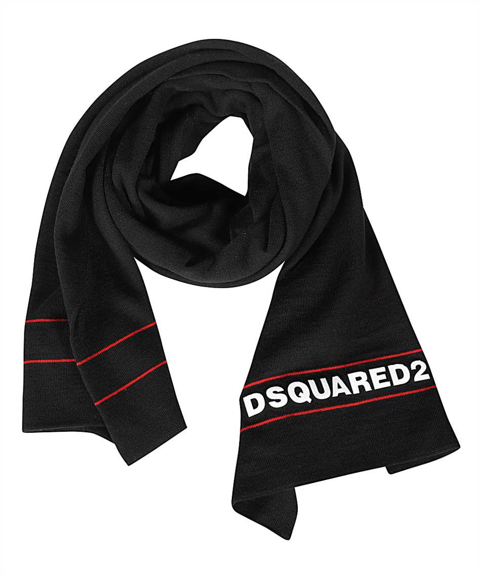 Dsquared2 KNM0034 01W02247 Scarf Black