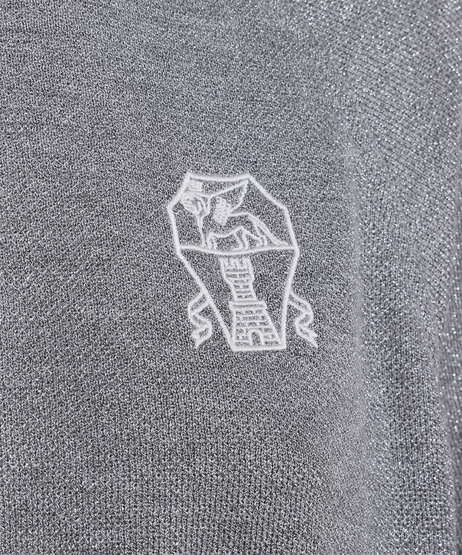 Brunello Cucinelli MG930SN906 HIGH NECK TOP Felpa 3