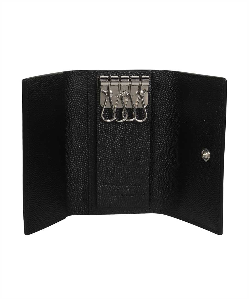 Saint Laurent Key Holder & Card Case in Black