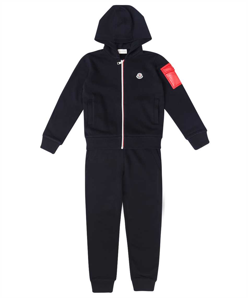 blue moncler tracksuit
