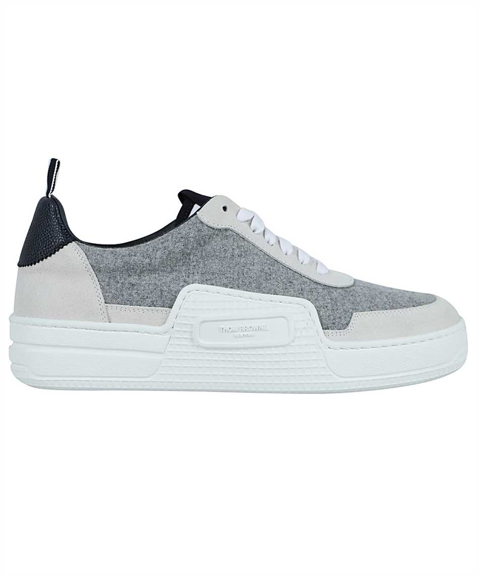 Thom Browne MFD199A 02519 BASKETBALL LOW TOP Sneakers Grey