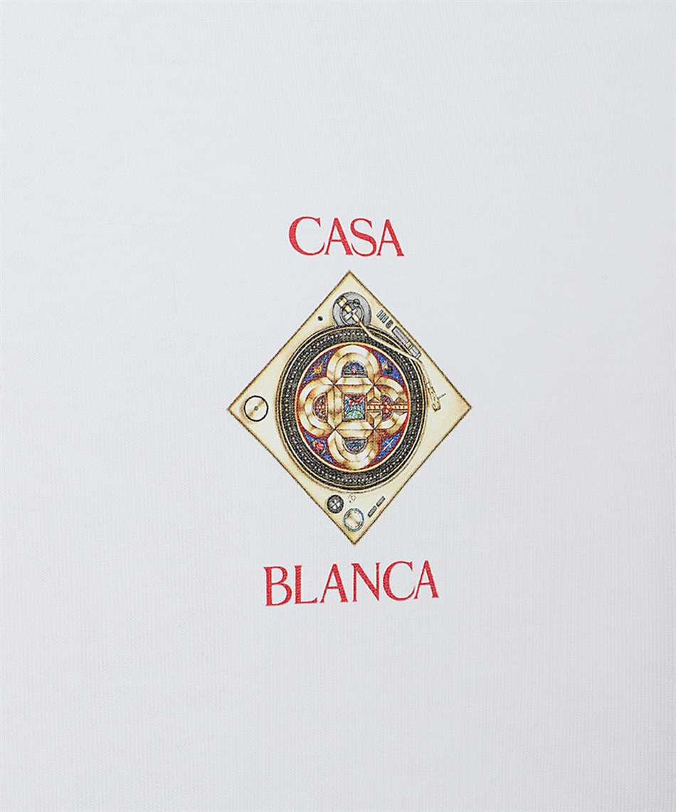 Casablanca M SS26 JTS 001 02 PLAFOND ORNE DE MUSIQUE CLASSIC T-shirt 3