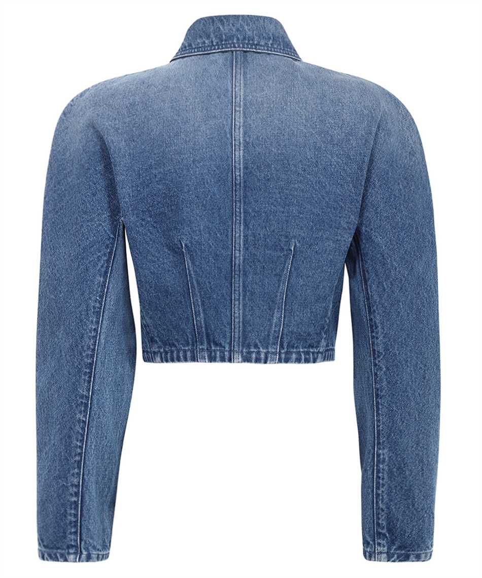 Versace 1012543 1A07079 ROUNDED CROP DENIM Jacke 2