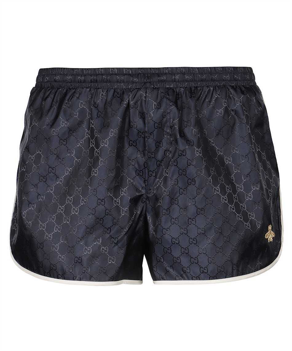 gg nylon swim short with bee