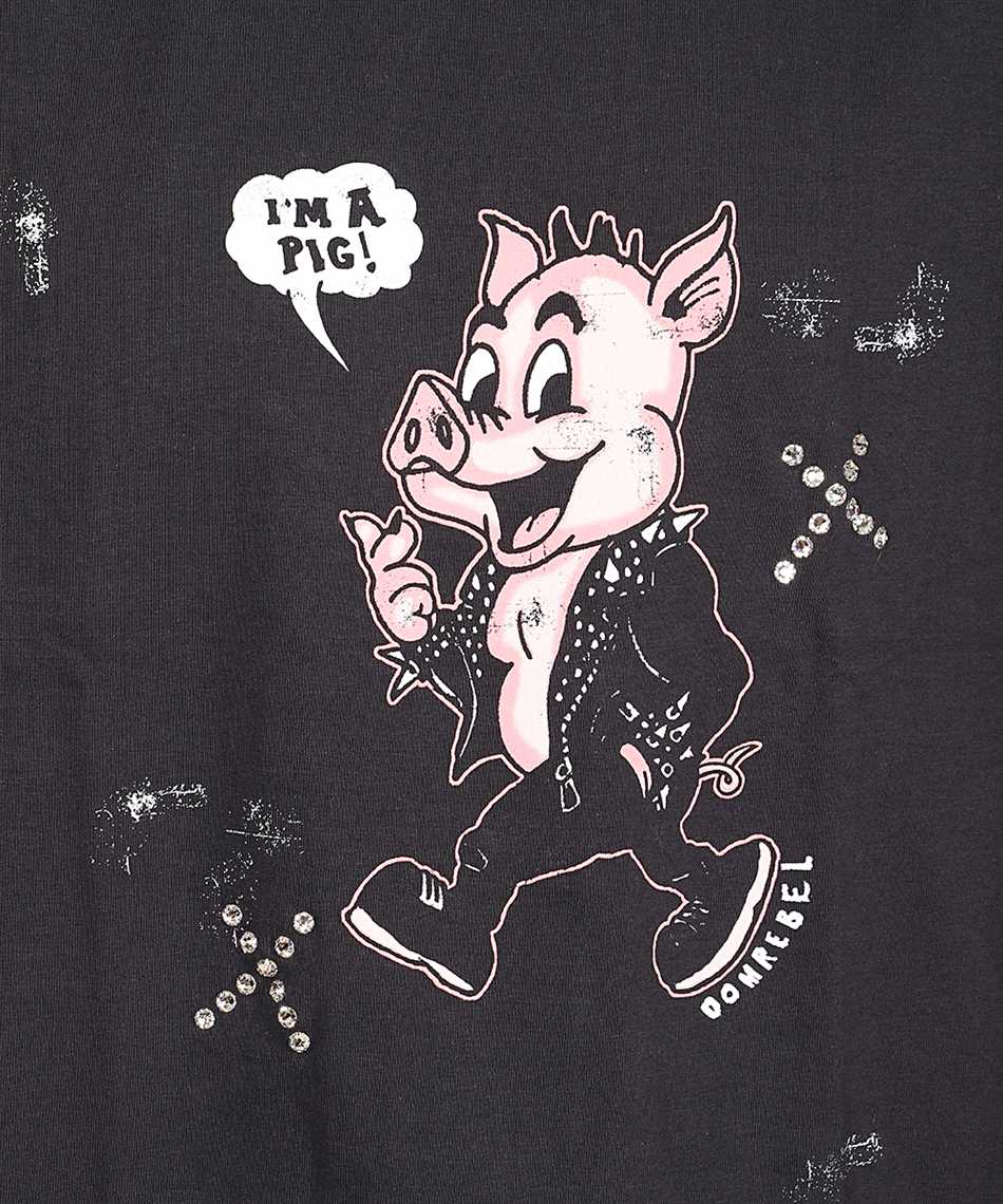 Domrebel PIG  T SHIRT COTTON T-shirt 3