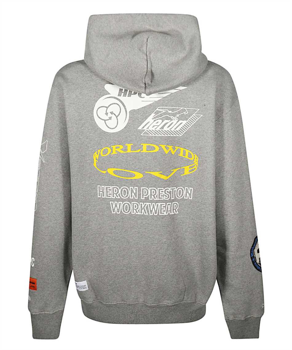 heron preston grey hoodie