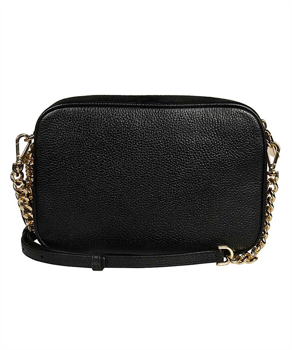 michael kors ginny leather crossbody black