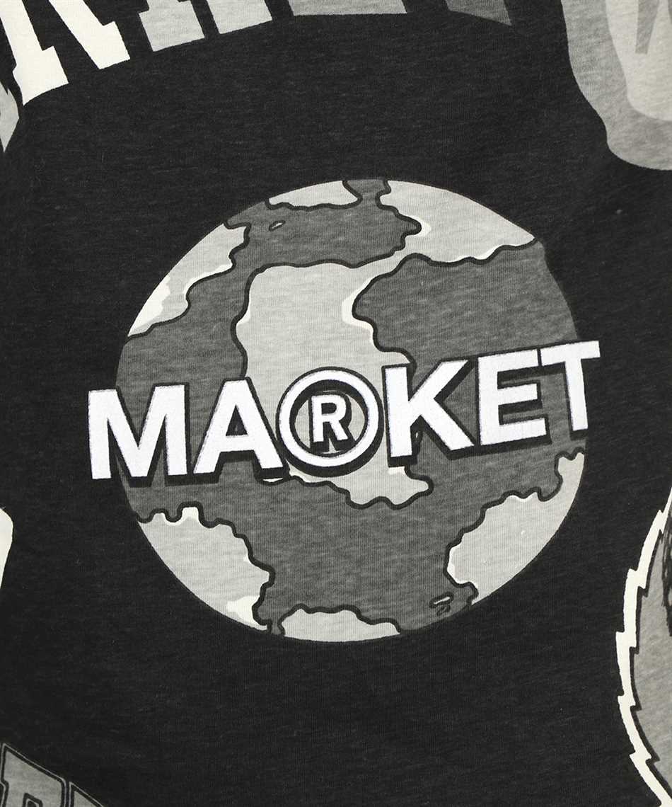 Market 399000959 MARKET MONOGRAM AOP GRAYSCALE T-Shirt 3