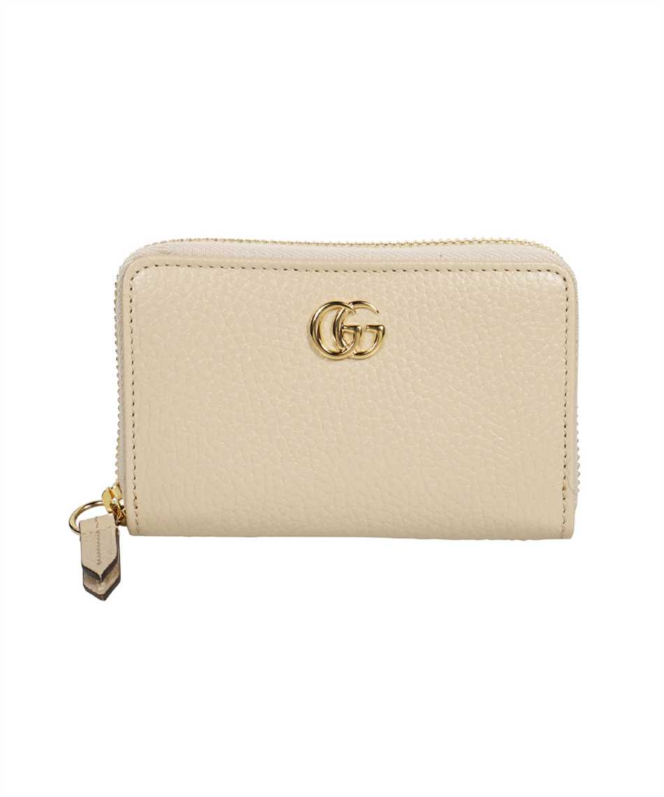 Gucci gg Bee Zip Card Holder in Natural for Men