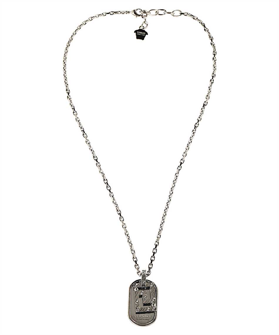 versace silver pendant