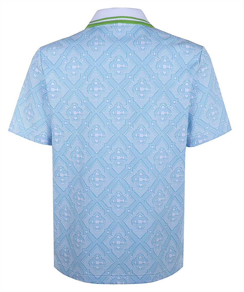 Casablanca M SP26 JTP 466 01 Monogram Jacquard Polo 2