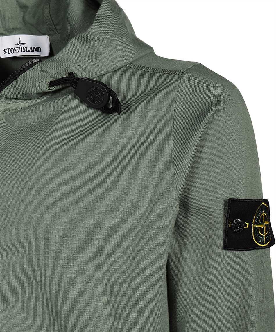 Stone Island 61150 ZIP Hoodie Green