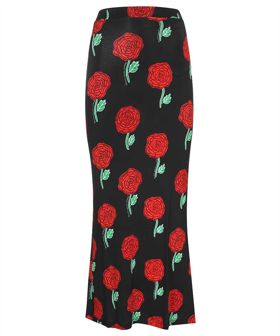 Versace Jeans Couture 74HAE808 JS158 ROSES MIDI Rock 1