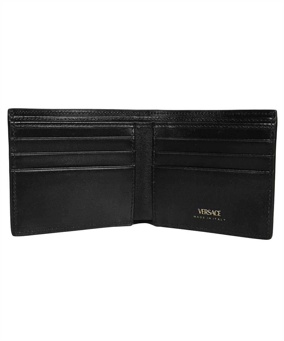 Versace DPU6737 1A02638 CHAIN LA MEDUSA Wallet Black