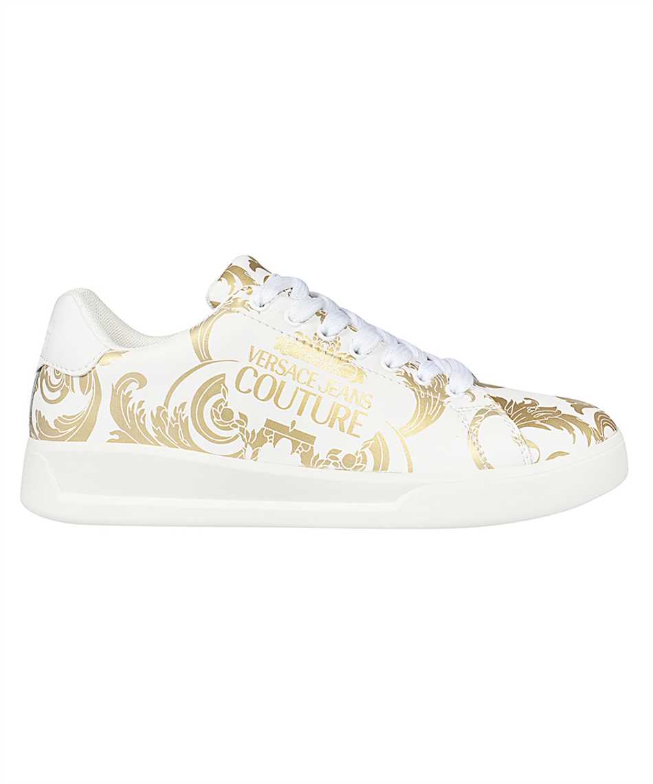 versace sneakers white gold