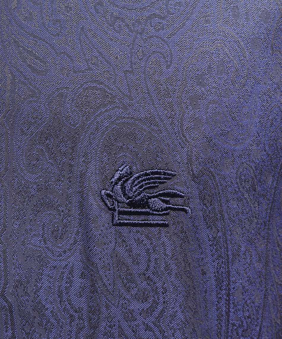 Etro MRIB000499TU5E1B0711 ROMA LOGO Shirt 3