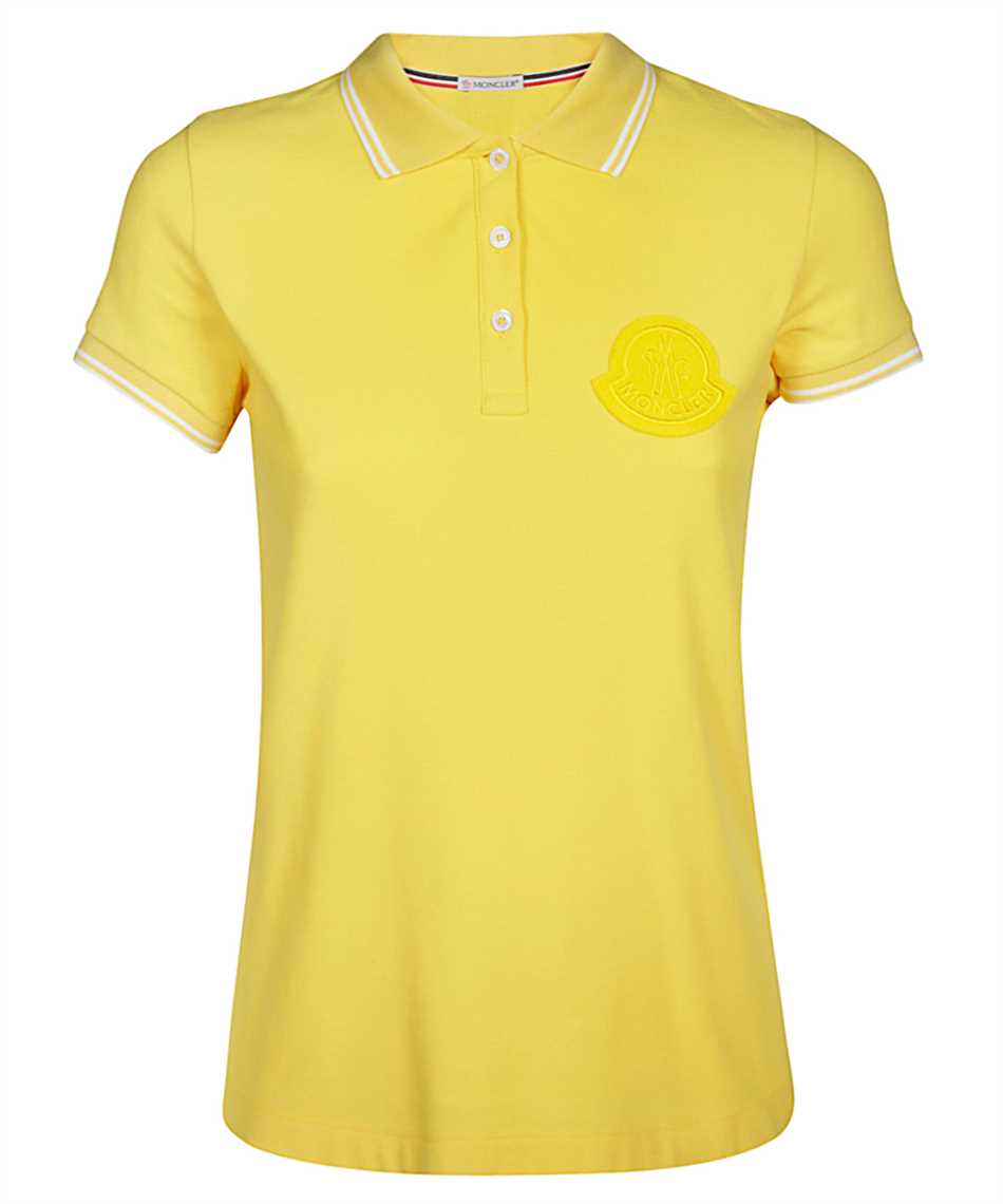 moncler yellow polo