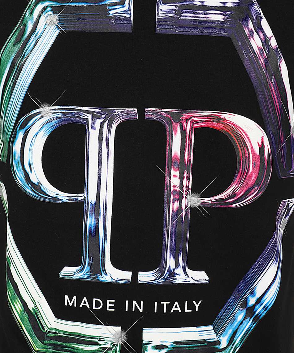 Philipp Plein AACC MTK6219 PJY002N PP GLASS T-Shirt 3