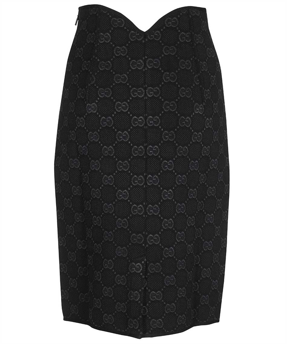 Gucci 747361 XUAHW GG CRĚPE VISCOSE Skirt 2