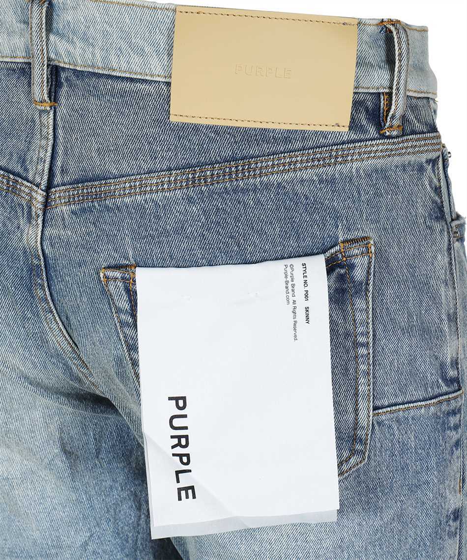 Purple Brand P001 SYPI424 SKINNY PATCHWORK Jeans 3