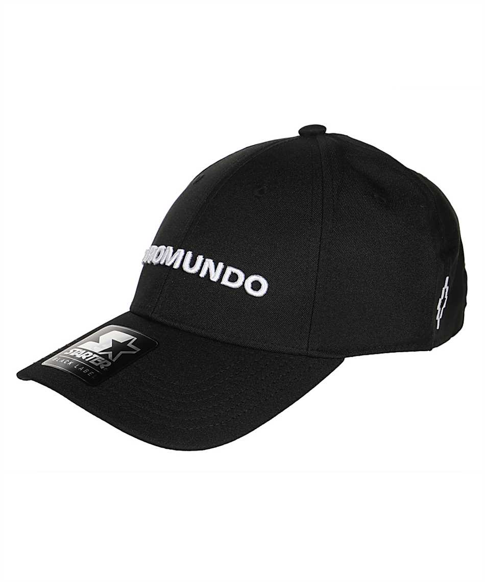 Marcelo Burlon CMLB008R20FAB005 OTROMUNDO Cappello Nero