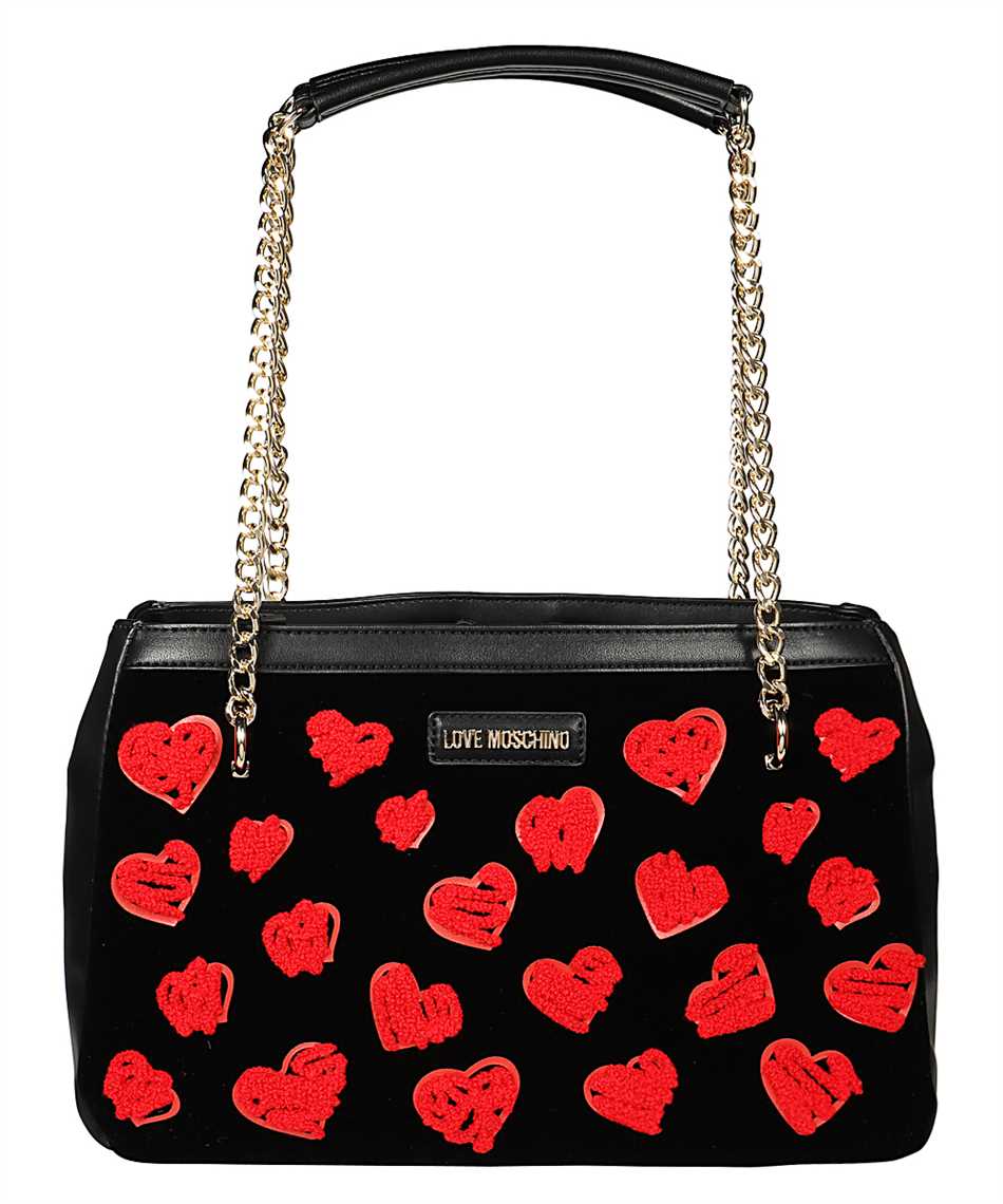 moschino love heart bag