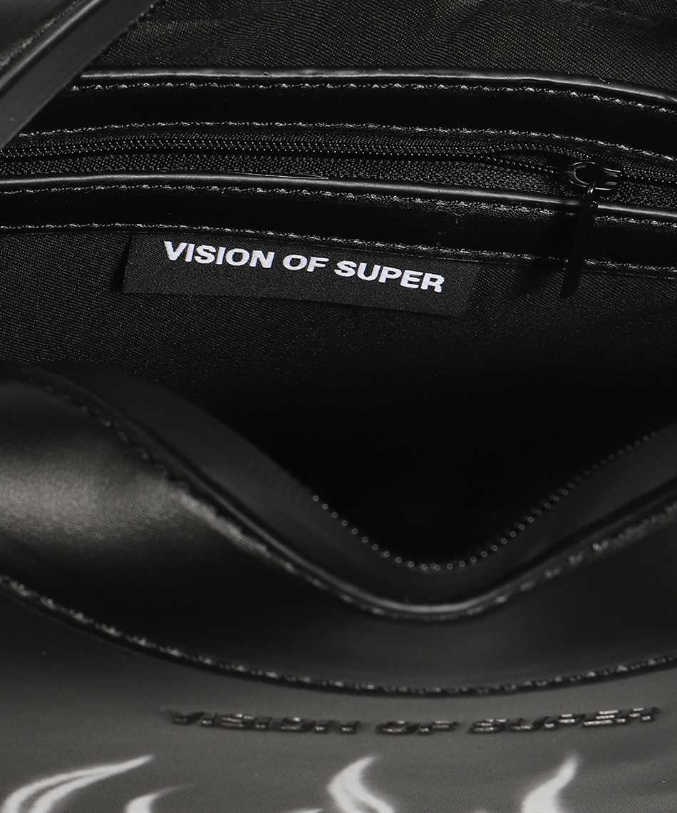 Vision Of Super VSA00134AB WHITE SPRAY FLAMES Tasche 3