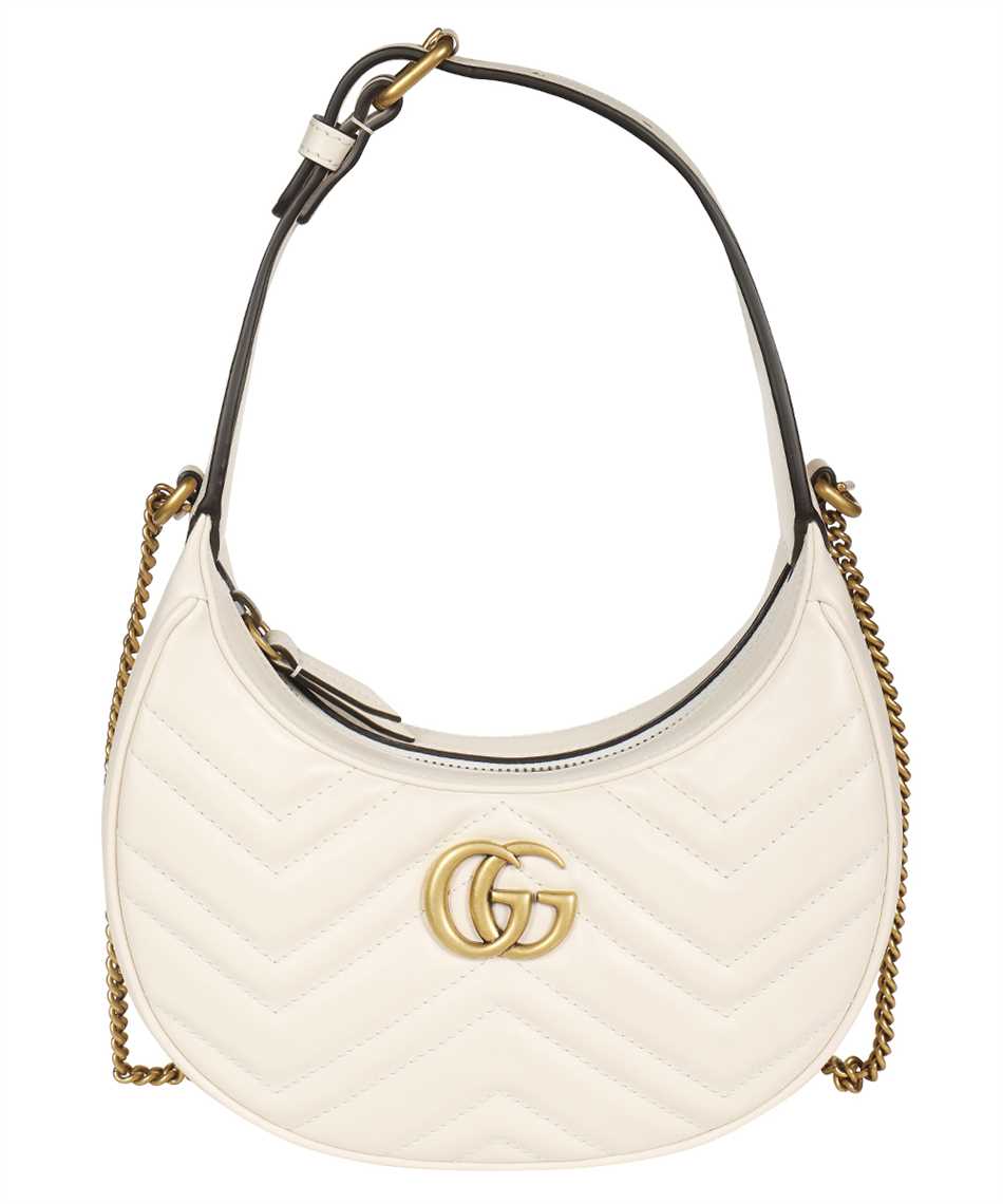 GG Marmont half-moon-shaped mini bag