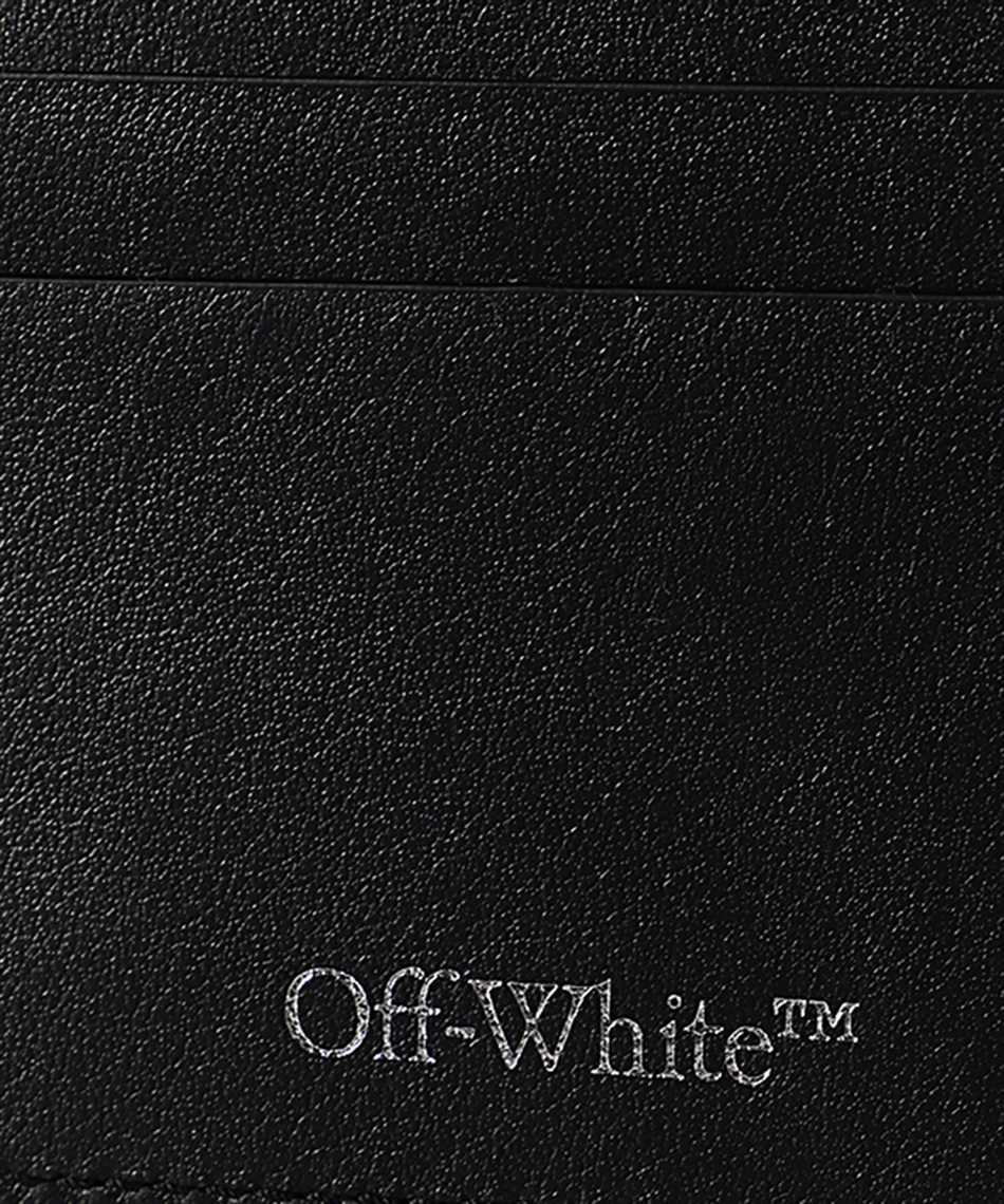 Off-White OMND079C99LEA003 DIAG SPRAY Porta carte di credito 3