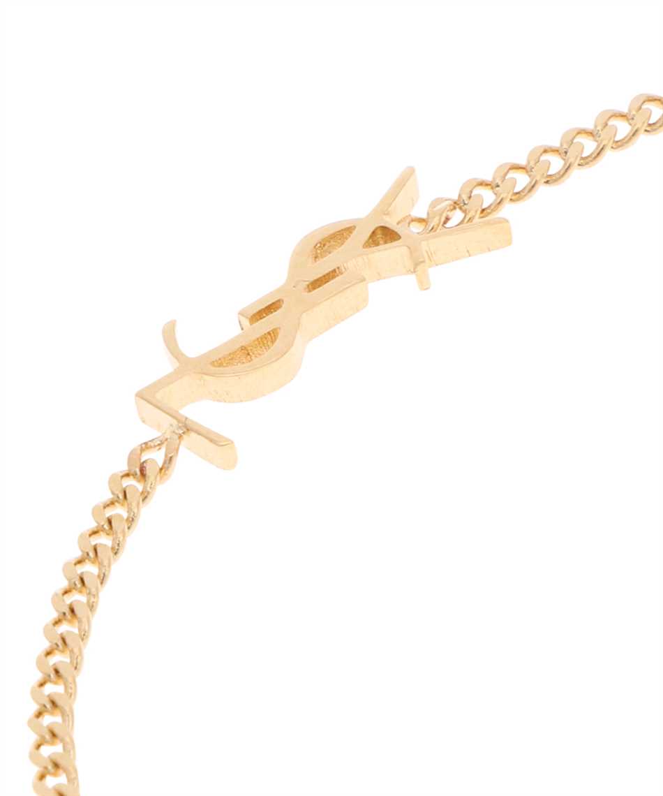 Opyum heart charm bracelet in metal, Saint Laurent