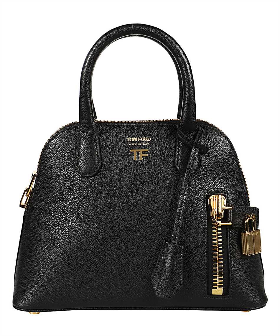 Tom Ford T Twist Small Leather Top Handle Handbag