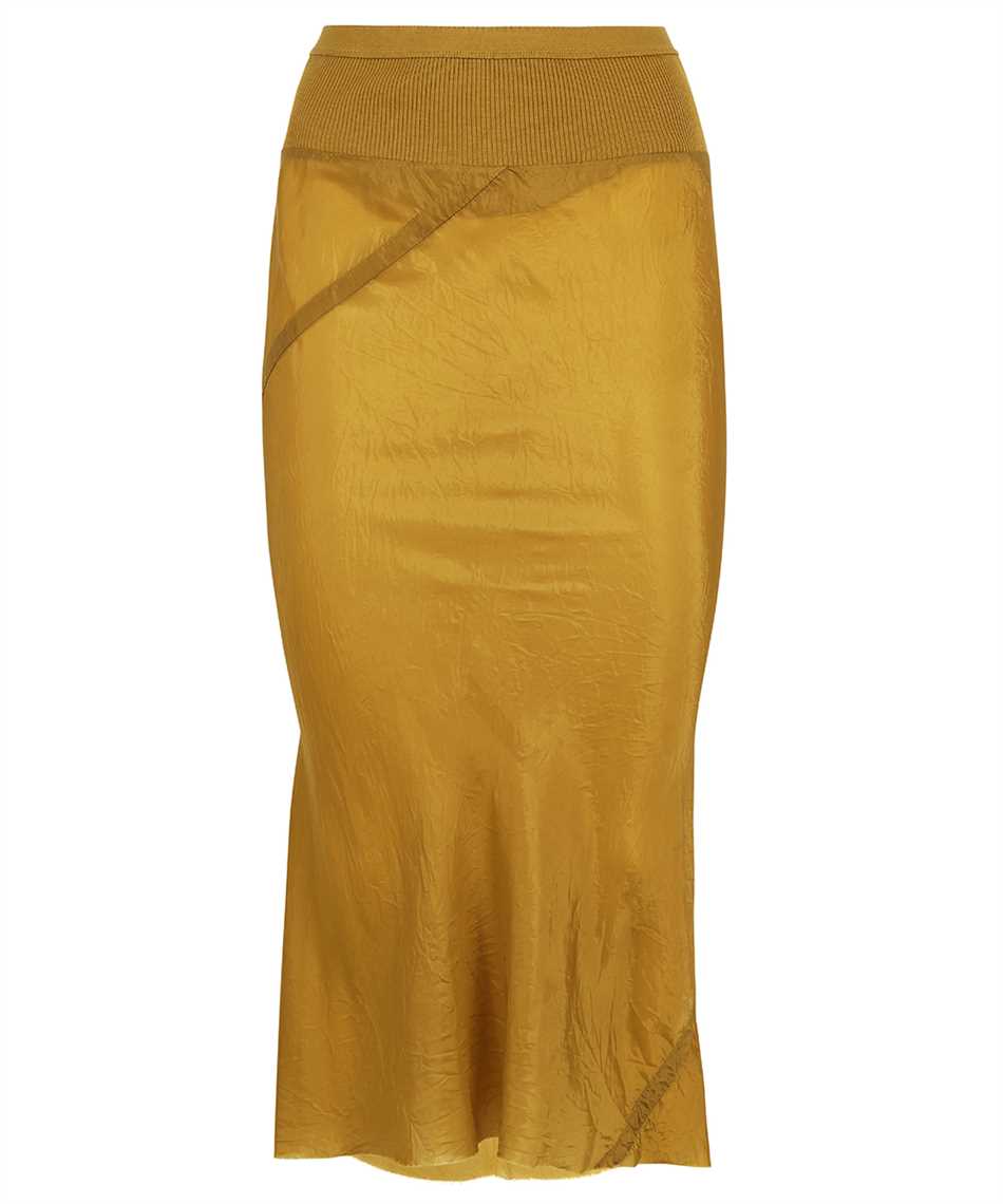 Rick Owens RP01B4332 J Skirt Yellow