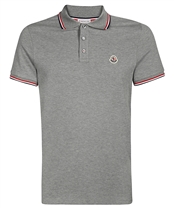 grey moncler polo
