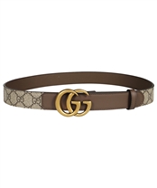 Gucci 400593 92TLT DOUBLE G Belt Brown