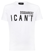 Dsquared2 S74GD0859 S23009 I CAN'T COOL T-shirt Black