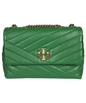 Cross body bags Tory Burch - Small kira bag in green leather - 90452301